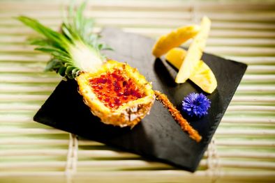 Island fruit Crumble