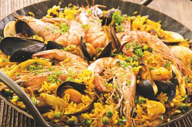 Aromatisation paella