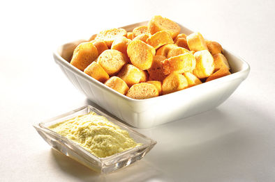 Aromatisation croutons yuzu