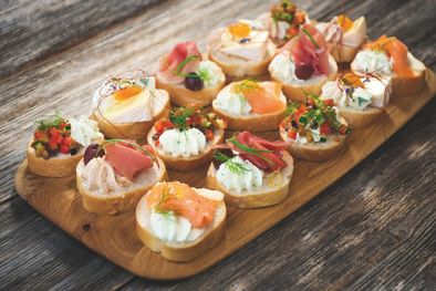 Crumble ail et fines herbes
