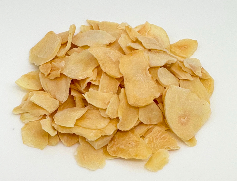 Garlic flakes French origin