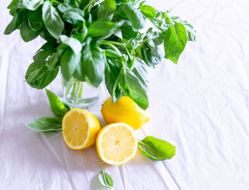 LEMON AND BASIL FLAVOUR NA LIQ