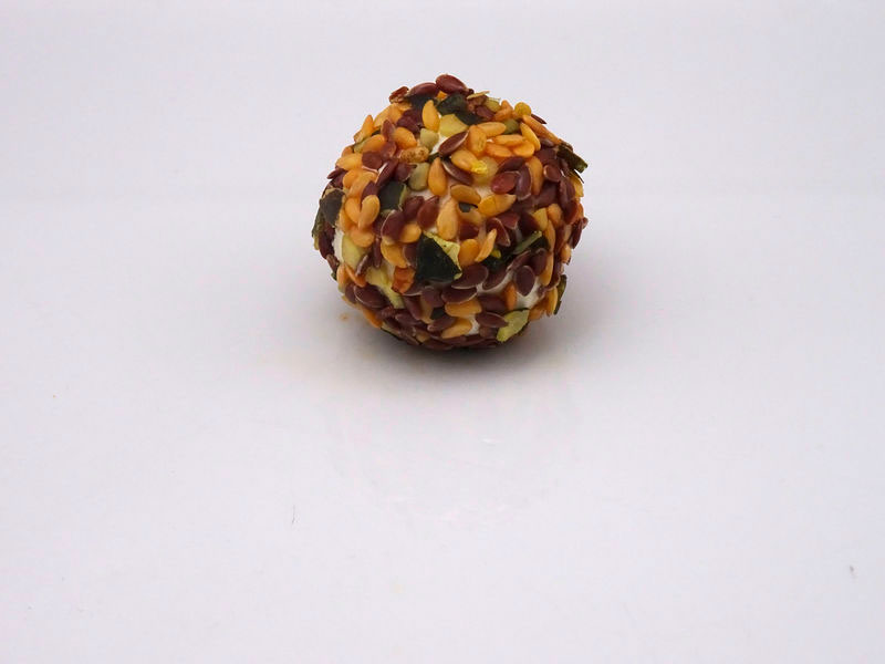 DECOR ON'TOP Graine de courge, lin jaune et brun toastés