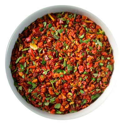 ON'TOP COATING Red bell pepper - parsley - basil