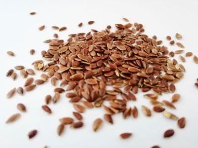 Toasted flax seed IR