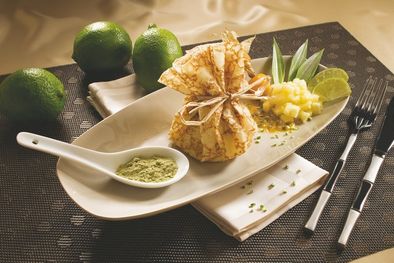 Combava zeste poudre